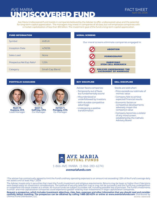 AVEUX Fact Sheet