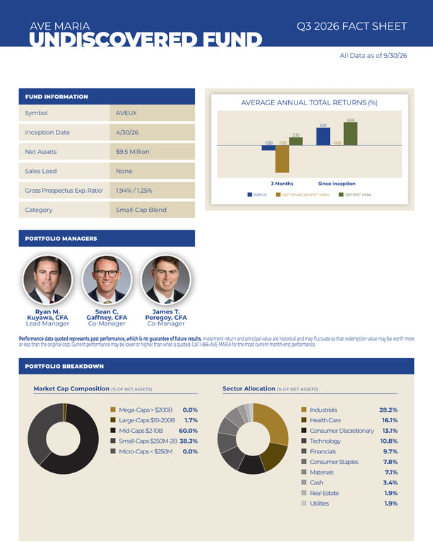 AVEUX Fact Sheet