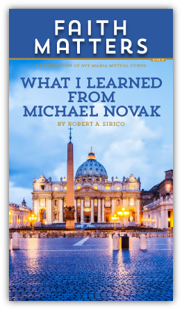 Faith Matters no19 - What I Learned From Michael Novak?