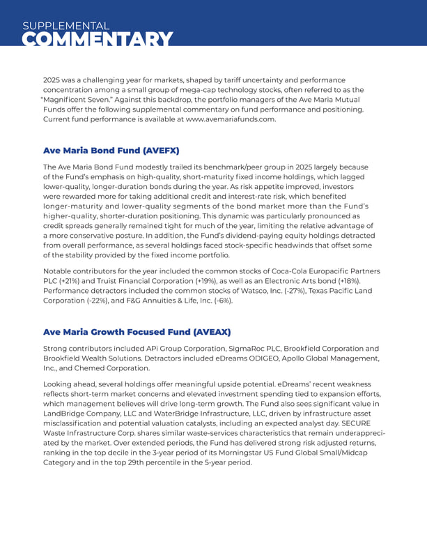 2025 Year-End Portfolio Review