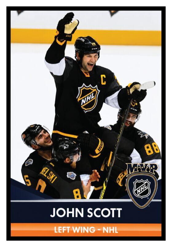 John Scott playing card illustration