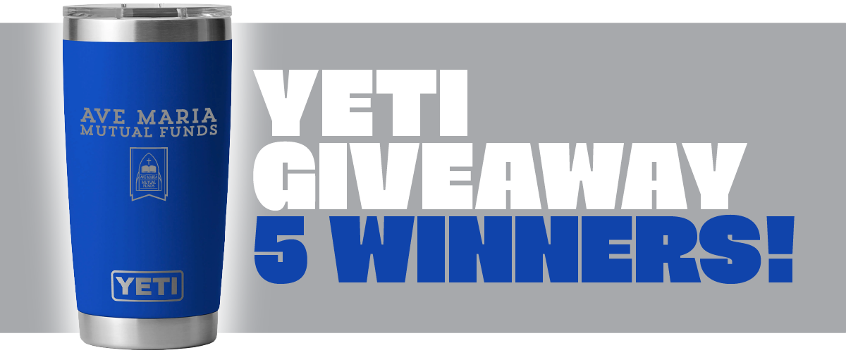YETI Giveaway — 5 Winners