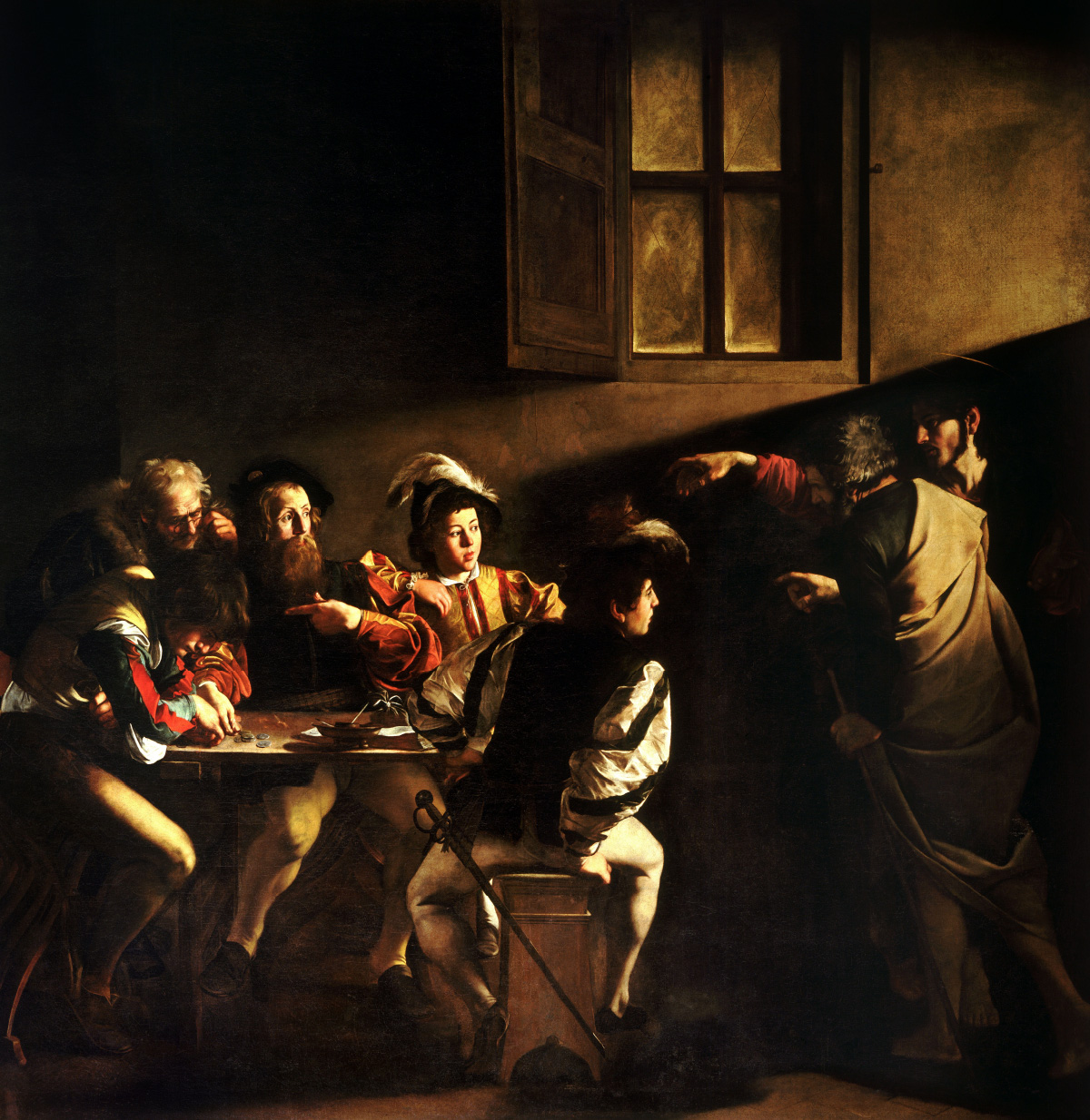 Caravaggio&rsquo;s The Calling of Saint Matthew